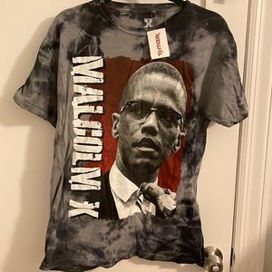 Malcolm X shirt. In men’s size small. Brand new with tags.